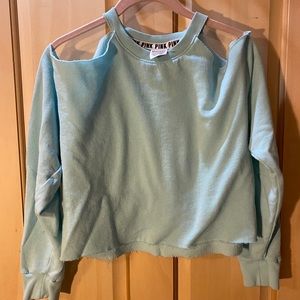 Victoria’s Secret Cold- shoulder Sweatshirt